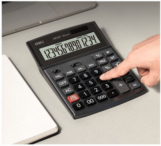 Deli Calculator in Silver Color 1pcs