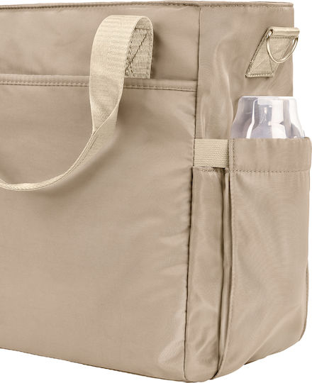 Kikka Boo Shoulder/Hand Diaper Bag Mama Beige 33x32x16cm.