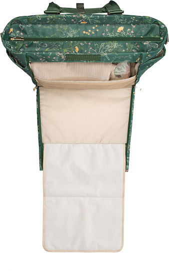 Kikka Boo Shoulder/Hand Diaper Bag Mama Green 43x17x35cm.
