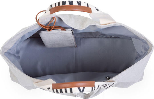 Childhome Τσанта-Смяна на Пелени Off White 55x18x40см.