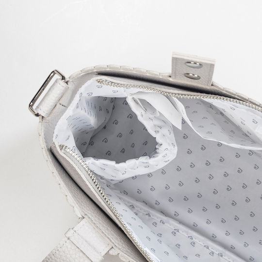 Pasito a Pasito Shoulder/Hand Diaper Bag Gray