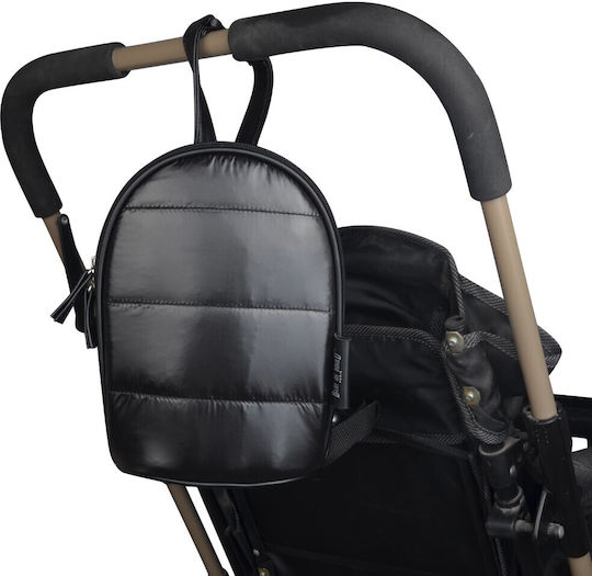 Baby on Board Wickeltasche-Wickeltasche Schulter/Hand Schwarz 45x16x28cm.
