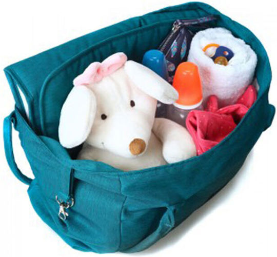 Casual Play Shoulder/Hand Diaper Bag Jet Gray