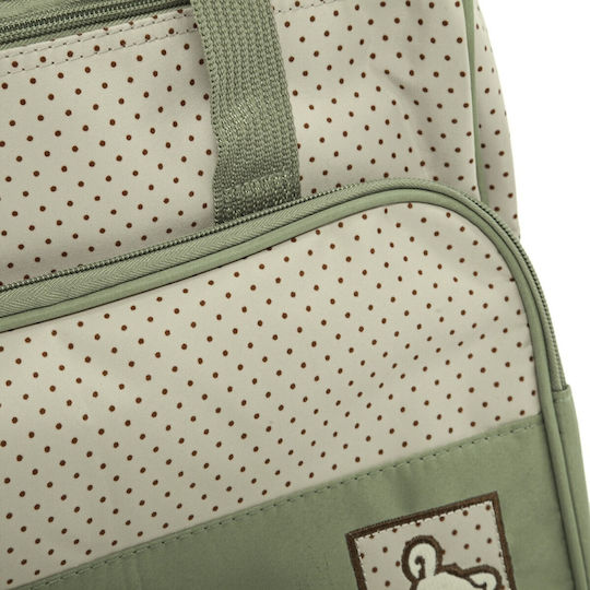 Beboulino Shoulder/Hand Diaper Bag Lina Green