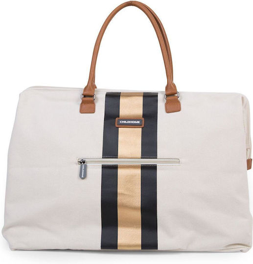 Childhome Geantă-Schimbător de Umăr/Mână Geantă de schimb Mommy Bag Bej 55x40cm.