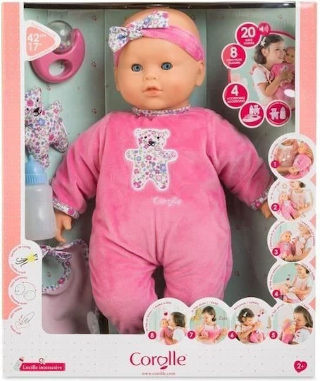 Corolle Set Papușă Bebe Lucille Pentru 3+ Ani