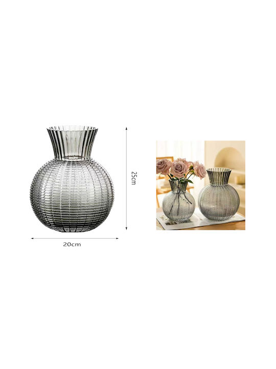 Cosmofan Dekorative Vase Glas 20*25cm