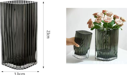 Cosmofan Dekorative Vase Glas 13*23cm