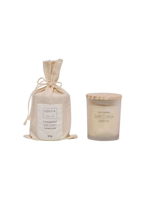Sense 25 Weiches Baumwolle Aromatisches Kerze Duft Cotton Kenta Glas 160gr