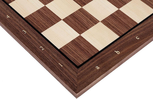 Chessboard No 5 Description Black Walnut Maple Frame Inlay Exclusive