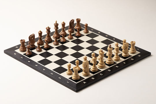 Chessboard No 5 Description Ebony-stained Inlay