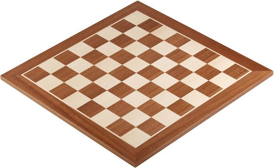 Chessboard No 5+ Without Description Mahogany Maple Inlay