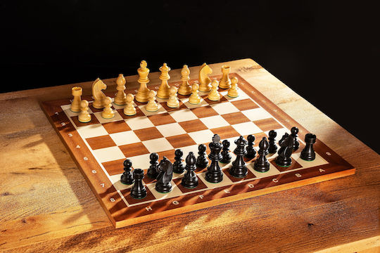 Timeless Chess Set Chessboard 50 Mm Square Pieces King 90 Mm