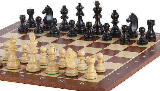 Timeless Chess Set Chessboard 50 Mm Square Pieces King 90 Mm