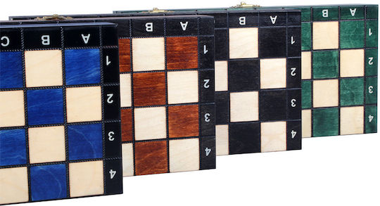 Magnetisches Hölzernes Schach Schwarz