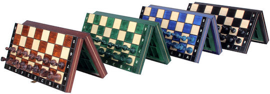 Magnetisches Hölzernes Schach Schwarz