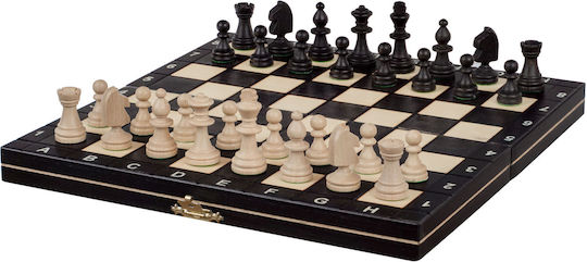 Magnetisches Hölzernes Schach Schwarz