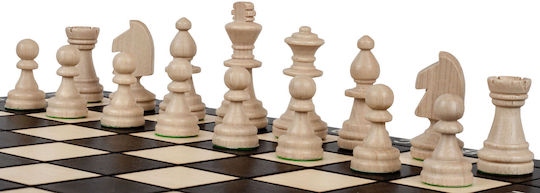 Magnetisches Hölzernes Schach Schwarz