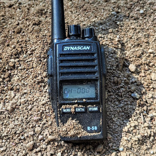 DynaScan R-58 Ασύρματος Πομποδέκτης PMR 0.5W με Μονόχρωμη Οθόνη