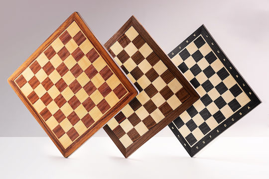 Chessboard No 5 Description Mahogany Maple Inlay