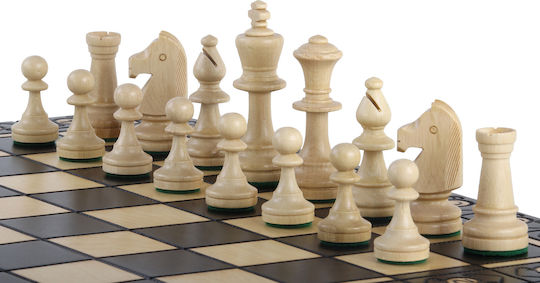 Schach Consul Neue Linie Schwarze Farbe