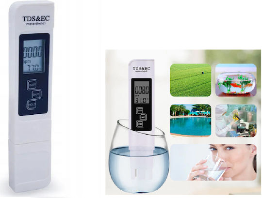 Wasserqualitätsmesser mit TDS EC Temperatur Messfunktion
