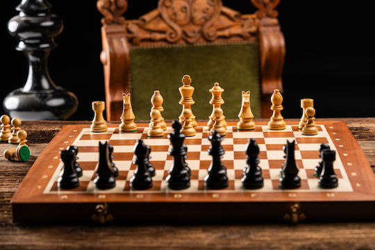 Timeless Tournament Chess German Staunton No 5 48x48cm