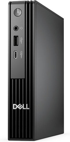 Dell Micro QCM1250 Desktop PC (i3-14100T/16GB DDR5/512GB SSD/W11 Pro) με Πληκτρολόγιο (GR)
