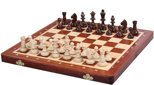 Tournament Chess No 3 Inlaid 35x35cm