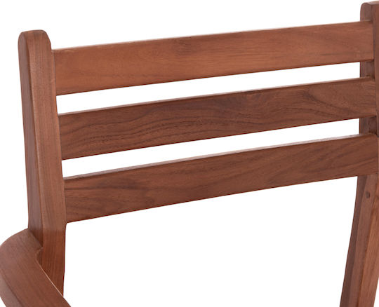 Scaun De Exterior Din Lemn Kempo Natural 58x58x88cm