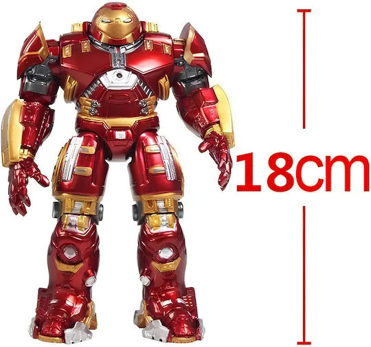 Action-Figur Eisenmann mit Licht 16cm.
