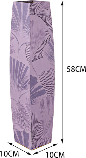 Cosmofan Διακοσμητικα Βαζα Φυλλα Ξυλου 11*11*58cm Cosmofan Διακοσμητικα Βαζα Φυλλα Ξυλου 11*11*58cm