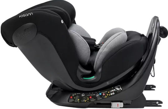 Osann Taos 360 Baby Car Seat i-Size with Isofix Grey Melange