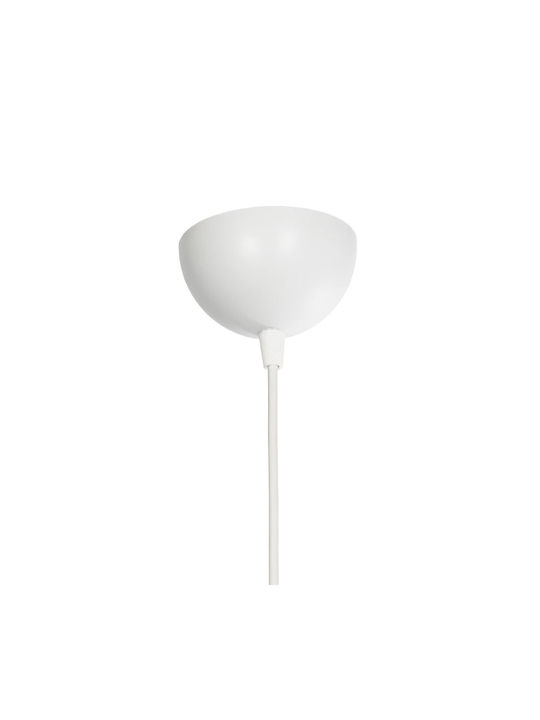 GloboStar Triangle Pendant Light White with Socket E27 24x24x86cm