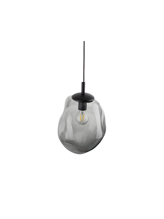TK Lighting Κρεμαστό Φωτιστικό Γκρι 25εκ.