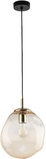 TK Lighting Висящо Осветително Тяло Сив 25см.