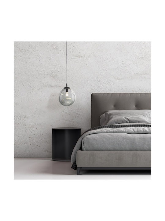 TK Lighting Κρεμαστό Φωτιστικό Γκρι 25εκ.