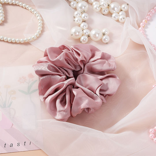 Sister Young Lilu Samt Haargummi Scrunchy Rosa