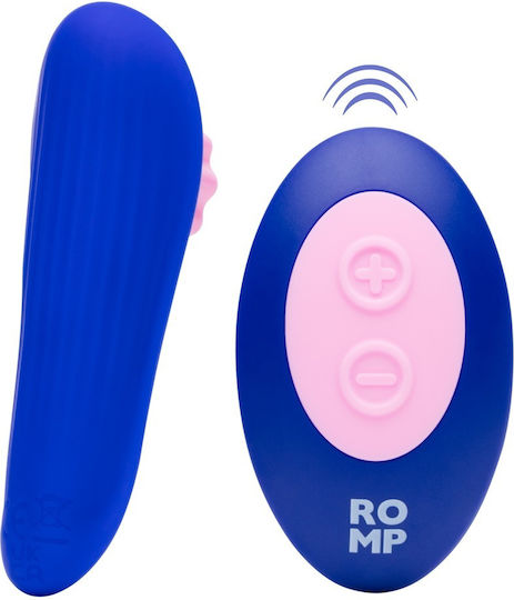 Romp Party Vibrator für Paare mit Fernbedienung 8.7cm Blau