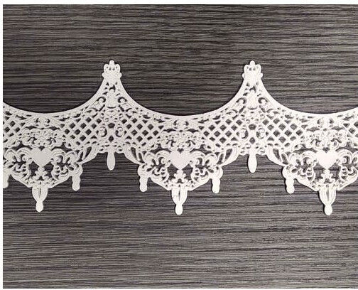 Ελαστικό Στοιχείο Heart Lace N375 33x7cm