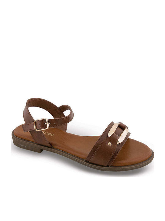 Flache Sandalen für Damen in Weiß Farbe