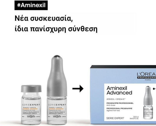 L'Oréal Professionnel Aminexil Advanced Hair Ampoules Against Hair Loss 42x6ml