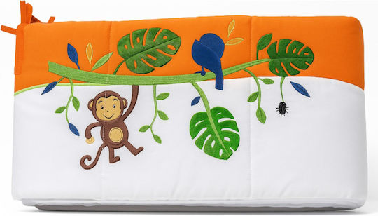 Beboulino Πάντα Klassisch Monkey Weiß 25x270cm