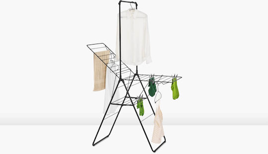 Brabantia Folding Floor Clothes Drying Rack with Hanging Length 20m