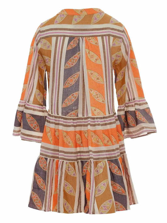 Rochii De Vară Pentru Femei Mini Rochie Portocalie