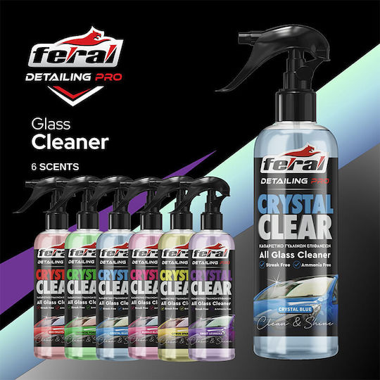 Feral Detailing Pro Cleaner Spray Car Windows 750ml