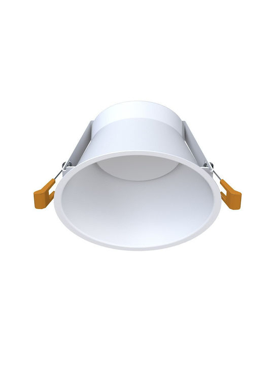 Nowodvorski Rotund Spot Încorporat cu Soclu GX53 Negru 1buc