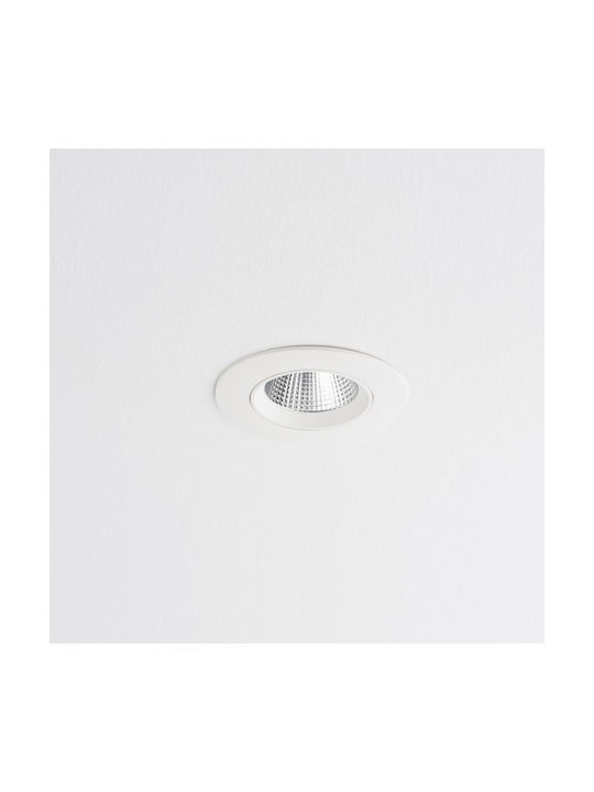 Nowodvorski Einbau Spot mit integriertem LED und Warmweißes Licht Weiß 1Stück