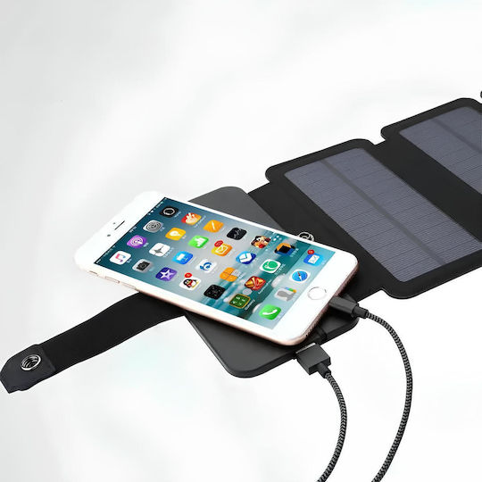 Klappbares Solarbatterieladegerät 10W mit USB-Ausgang für Tragbare Geräte