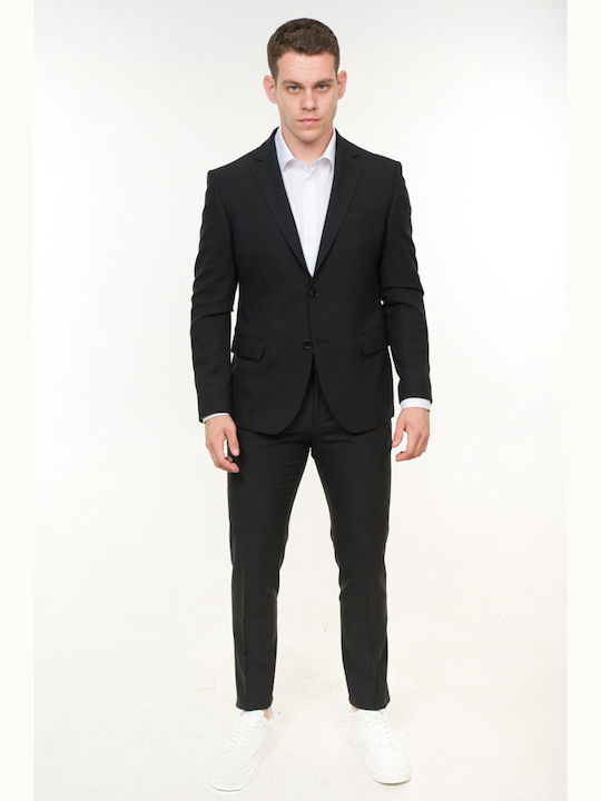 Men's Groom's Suit Black